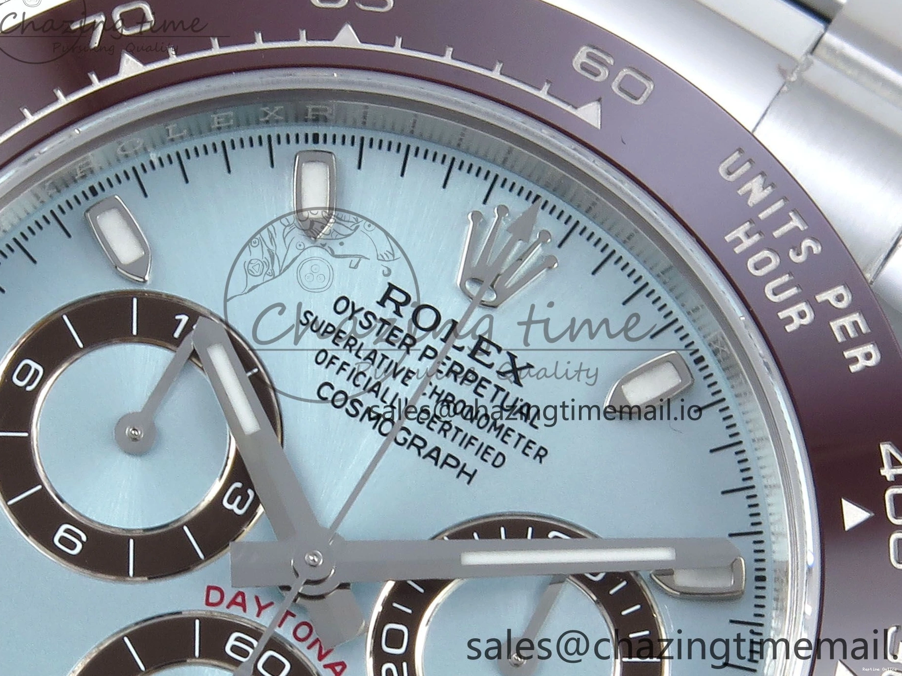 0511 Daytona 116506 VSF 1:1 Best Edition Ice Blue Dial Steel 904L on SS Bracelet DD ZipUp 743